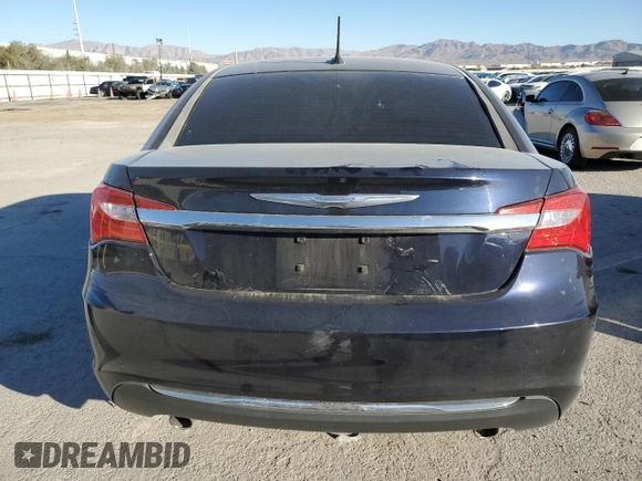 2012 Chrysler 200 Limited with VIN 1C3CCBCG6CN277823, listed as a Copart auction lot 44813385 with 155,889 mi miles and Salvage Title. Bid and sale history available at DreamBid. Image 6.