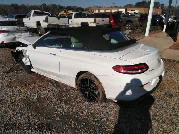 2021 Mercedes-Benz C 300 with VIN W1KWK8DB3MG083540, listed as a IAAI auction lot 35092765 with 11,404 mi miles and . Bid and sale history available at DreamBid. Image 3.