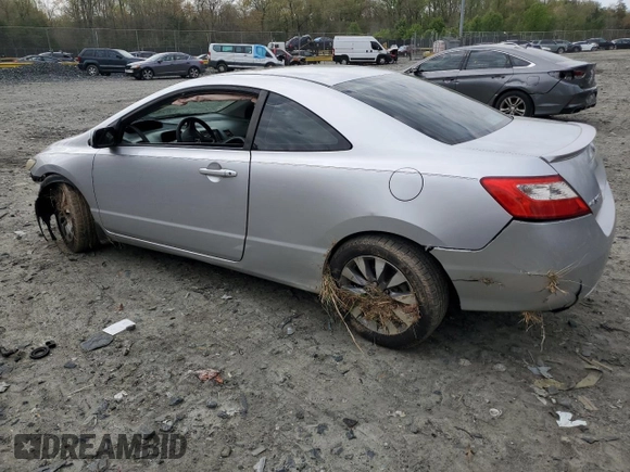2009 Honda Civic Cpe EX with VIN 2HGFG128X9H502832, listed as a Copart auction lot 53076095 with 147,497 mi miles and Salvage Title. Bid and sale history available at carsss.com. Image 2.