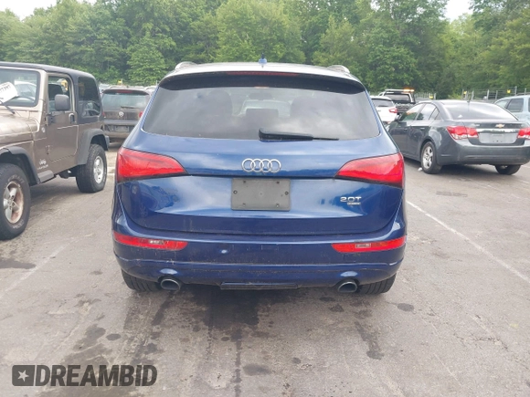 2015 Audi Q5 Premium Plus z VIN WA1LFAFP4FA056090, wystawiony jako IAAI lot #42679710 z przebiegiem 189 284 mil mil oraz . Historia ofert i sprzedaży dostępna na DreamBid. Obrazek 16.