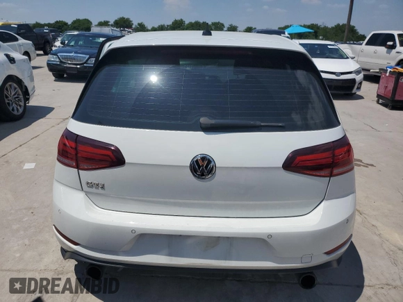 2018 Volkswagen Golf GTI S with VIN 3VW447AU2JM277566, listed as a Copart auction lot 58453674 with 34,607 mi miles and Clean Title. Bid and sale history available at carsss.com. Image 6.