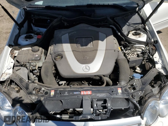 2006 Mercedes-Benz CLK 350 with VIN WDBTK56G16T071755, listed as a Copart auction lot 52052555 with 29,443 mi miles and Salvage Title. Bid and sale history available at DreamBid. Image 13.