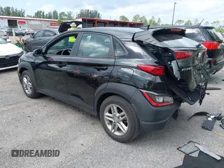2022 Hyundai Kona Preferred with VIN KM8K22ABXNU843004, listed as a IAAI auction lot 41909990 with 18,837 mi miles and . Bid and sale history available at carsss.com. Image 3.