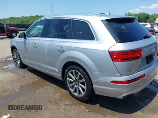 2018 Audi Q7 Premium Plus with VIN WA1LHAF74JD015170, listed as a IAAI auction lot 42542451 with 104,990 mi miles and . Bid and sale history available at DreamBid. Image 3.