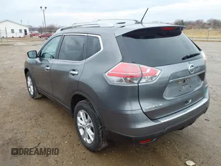2014 Nissan Rogue S with VIN 5N1AT2MV2EC819333, listed as a IAAI auction lot 41722293 with 161,283 mi miles. Bid and sale history available at carsss.com. Image 3.