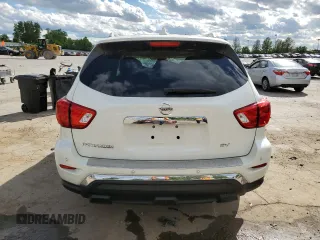 2020 Nissan Pathfinder SV with VIN 5N1DR2BN3LC623039, listed as a Copart auction lot 58054035 with 35,798 mi miles and Salvage title. Bid and sale history available at DreamBid. Image 6.