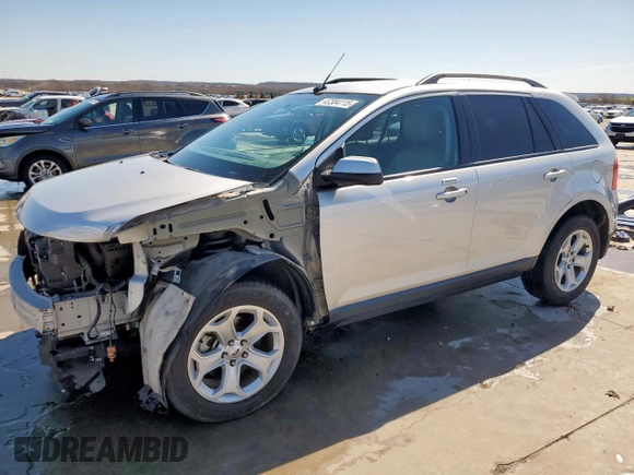2014 Ford Edge SEL with VIN 2FMDK3JC4EBA36751, listed as a Copart auction lot 47304115 with 110,547 mi miles and Clean Title. Bid and sale history available at carsss.com. Image 1.
