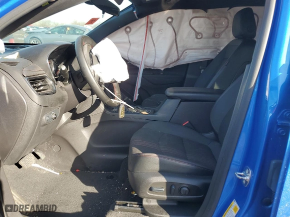 2024 Chevrolet Equinox RS with VIN 3GNAXMEG8RS231609, listed as a Copart auction lot 44684685 with 0 mi miles and Salvage Title. Bid and sale history available at carsss.com. Image 7.