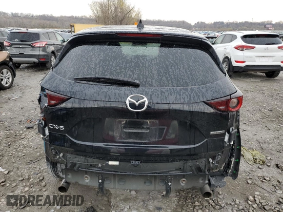 2020 Mazda CX-5 Touring with VIN JM3KFACM1L0793753, listed as a Copart auction lot 50134845 with 106,175 mi miles and Salvage Title. Bid and sale history available at carsss.com. Image 6.