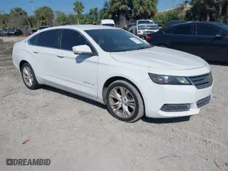 2015 Chevrolet Impala LT with VIN 2G1125S33F9155992, listed as a IAAI auction lot 41707283 with 119,264 mi miles. Bid and sale history available at carsss.com. Image 1.