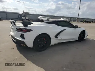 2022 Chevrolet Corvette 3LT with VIN 1G1YC3D46N5111499, listed as a Copart auction lot 77800734 with 16,188 mi miles and Salvage Title. Bid and sale history available at carsss.com. Image 3.