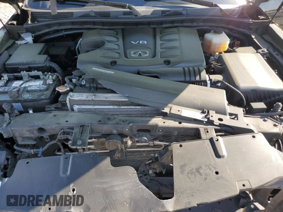 2018 Infiniti QX80 with VIN JN8AZ2NE1J9194002, listed as a Copart auction lot 50232765 with 76,395 mi miles and Salvage title. Bid and sale history available at DreamBid. Image 12.