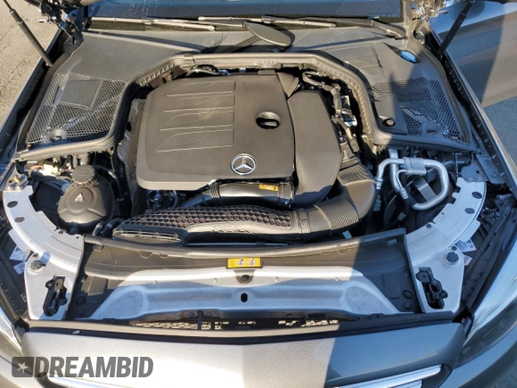 2020 Mercedes-Benz C with VIN WDDWF8DBXLR527729, listed as a Copart auction lot 46880925 with 35,825 mi miles and Salvage Title. Bid and sale history available at carsss.com. Image 11.