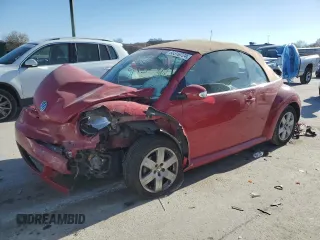2007 Volkswagen Beetle with VIN 3VWRF31Y87M421898, listed as a Copart auction lot 83316724 with Not Provided miles and Salvage Title. Bid and sale history available at DreamBid. Image 1.