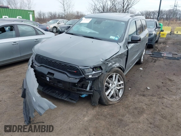 2023 Dodge Durango GT Plus with VIN 1C4RDJDG1PC688916, listed as a IAAI auction lot 41716032 with 11,663 mi miles. Bid and sale history available at carsss.com. Image 2.