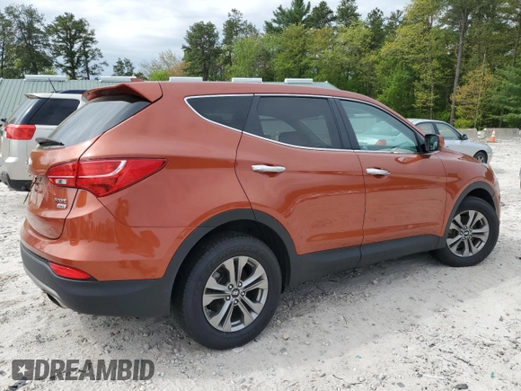 2016 Hyundai Santa Fe z VIN 5XYZTDLB7GG346554, wystawiony jako Copart lot #56898045 z przebiegiem 84 915 mil mil oraz Szkoda całkowita • Salvage title. Historia ofert i sprzedaży dostępna na DreamBid. Obrazek 3.