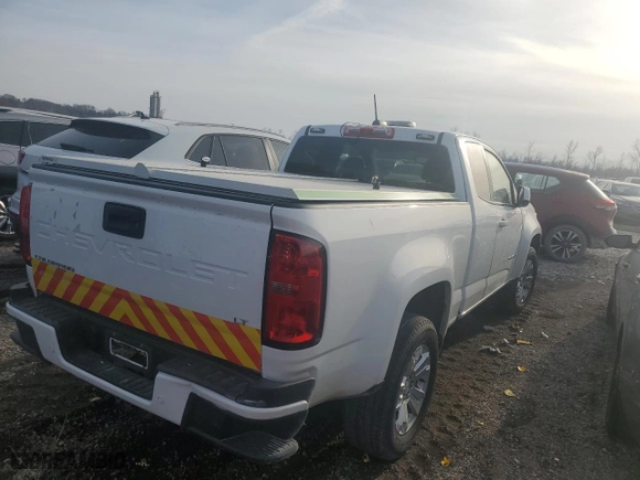 2021 Chevrolet Colorado 2WD LT with VIN 1GCHSCEA4M1226574, listed as a Copart auction lot 43981235 with 66,792 mi miles and Clean Title. Bid and sale history available at carsss.com. Image 3.