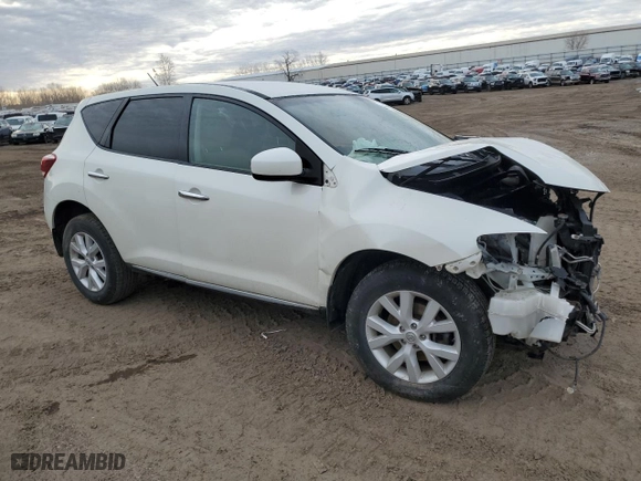 2011 Nissan Murano S with VIN JN8AZ1MW7BW158063, listed as a Copart auction lot 48176475 with 0 mi miles and Clean Title. Bid and sale history available at carsss.com. Image 4.