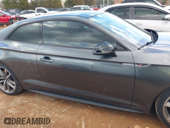 2019 Audi A5 Premium Plus with VIN WAUTNAF56KA061936, listed as a IAAI auction lot 41701015 with 72,318 mi miles and . Bid and sale history available at DreamBid. Image 13.