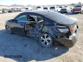 2020 Nissan Sentra SV z VIN 3N1AB8CV0LY274865, wystawiony jako Copart lot #47805315 z przebiegiem 41 566 mil mil oraz Szkoda całkowita • Salvage title. Historia ofert i sprzedaży dostępna na DreamBid. Obrazek 2.