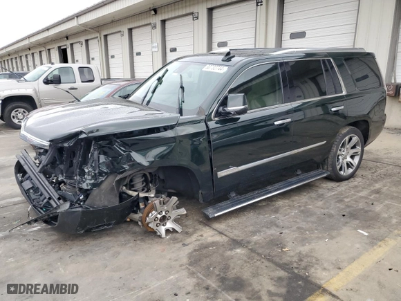2016 Cadillac Escalade Premium Collection with VIN 1GYS4CKJ0GR267305, listed as a Copart auction lot 80732744 with 61,403 mi miles and Salvage Title. Bid and sale history available at carsss.com. Image 1.
