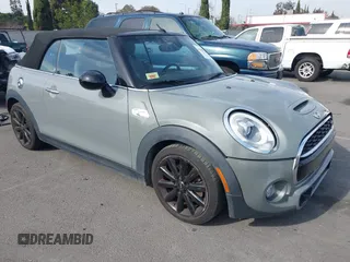 2017 MINI Convertible Cooper S with VIN WMWWG9C36H3C81439, listed as a IAAI auction lot 41480915 with 64,104 mi miles and . Bid and sale history available at DreamBid. Image 1.