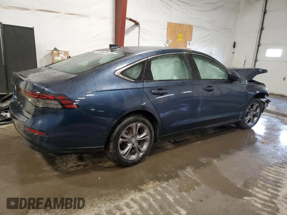 2024 Honda Accord EX with VIN 1HGCY1F30RA087467, listed as a Copart auction lot 51635355 with 3,101 mi miles and Salvage title. Bid and sale history available at DreamBid. Image 3.