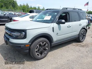 2023 Ford Bronco Sport Outer Banks z VIN 3FMCR9C64PRD05448, wystawiony jako IAAI lot #42375732 z przebiegiem 53 538 mil mil oraz . Historia ofert i sprzedaży dostępna na DreamBid. Obrazek 18.