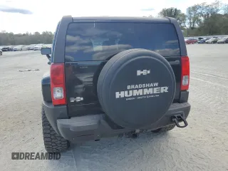 2007 Hummer H3 SUV with VIN 5GTDN13E678152563, listed as a Copart auction lot 76112534 with 228,453 mi miles and Salvage Title. Bid and sale history available at DreamBid. Image 6.