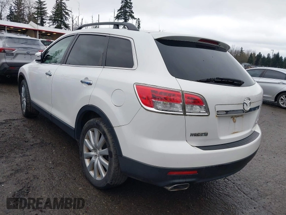 2008 Mazda CX-9 Grand Touring with VIN JM3TB38AX80123247, listed as a IAAI auction lot 41175264 with 166,390 mi miles. Bid and sale history available at carsss.com. Image 3.