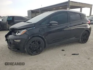 2017 Chevrolet Bolt EV Premier z VIN 1G1FX6S08H4123130, wystawiony jako Copart lot #58317295 z przebiegiem 124 246 mil mil oraz Szkoda całkowita • Salvage title. Historia ofert i sprzedaży dostępna na DreamBid. Obrazek 1.