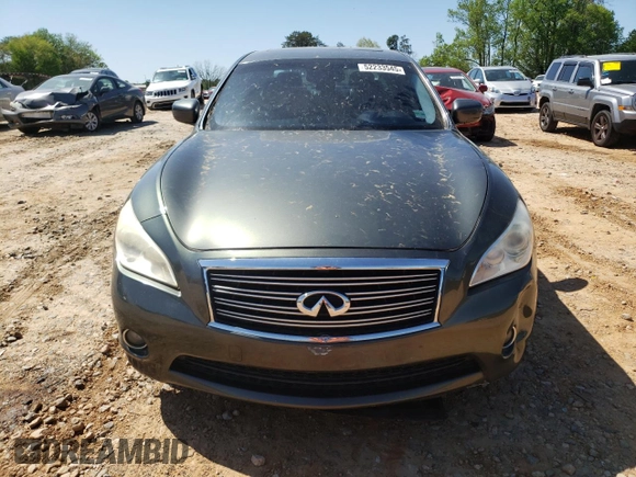 2011 Infiniti M37 with VIN JN1BY1AR5BM376938, listed as a Copart auction lot 52233545 with 193,490 mi miles and Salvage Title. Bid and sale history available at carsss.com. Image 5.