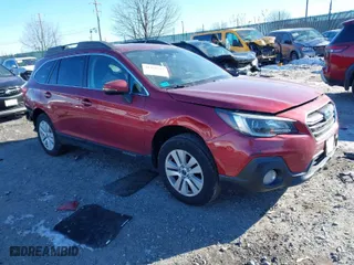 2018 Subaru Outback Premium with VIN 4S4BSAFC0J3344319, listed as a IAAI auction lot 41428737 with 76,958 mi miles. Bid and sale history available at carsss.com. Image 1.