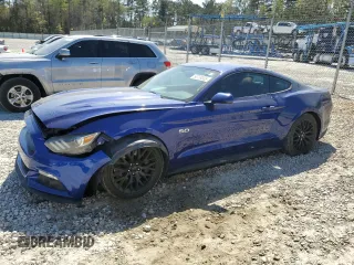 2016 Ford Mustang GT with VIN 1FA6P8CFXG5321809, listed as a Copart auction lot 50724305 with 163,921 mi miles and Salvage title. Bid and sale history available at DreamBid. Image 1.
