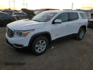 2017 GMC Acadia SLE with VIN 1GKKNKLA6HZ178596, listed as a Copart auction lot 83629074 with 98,158 mi miles and Salvage Title. Bid and sale history available at carsss.com. Image 1.