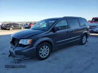 2016 Chrysler Town & Country Touring with VIN 2C4RC1BG3GR281029, listed as a Copart auction lot 46880415 with 171,321 mi miles and Salvage Title. Bid and sale history available at carsss.com. Image 1.