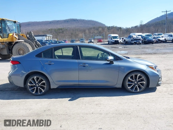 2020 Toyota Corolla SE with VIN JTDS4RCE5LJ015388, listed as a IAAI auction lot 41705544 with 87,322 mi miles and . Bid and sale history available at DreamBid. Image 13.