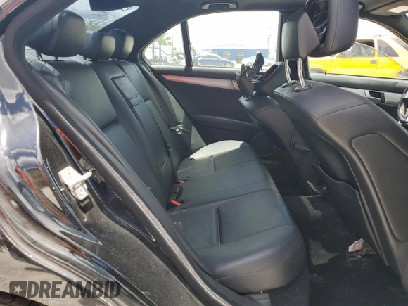 2012 Mercedes-Benz C 300 Sport with VIN WDDGF8BB7CR200079, listed as a Copart auction lot 61307535 with 131,500 mi miles and Clean title. Bid and sale history available at DreamBid. Image 10.