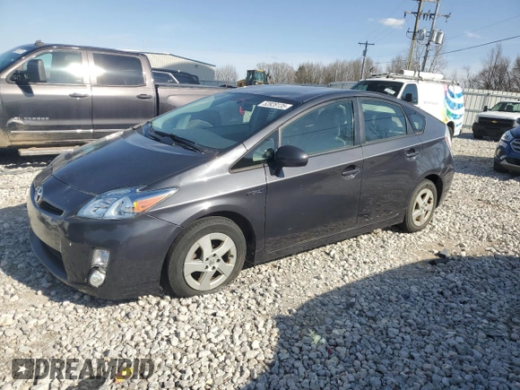 2011 Toyota Prius I with VIN JTDKN3DU7B1407965, listed as a Copart auction lot 52828135 with 28,224 mi miles and Clean Title. Bid and sale history available at carsss.com. Image 1.