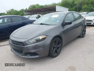 2015 Dodge Dart SXT with VIN 1C3CDFBB9FD242777, listed as a IAAI auction lot 42078230 with 125,905 mi miles. Bid and sale history available at carsss.com. Image 2.