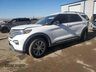 2022 Ford Explorer Limited with VIN 1FMSK7FHXNGB06667, listed as a Copart auction lot 88098595 with 0 mi miles and Salvage Title. Bid and sale history available at carsss.com. Image 1.