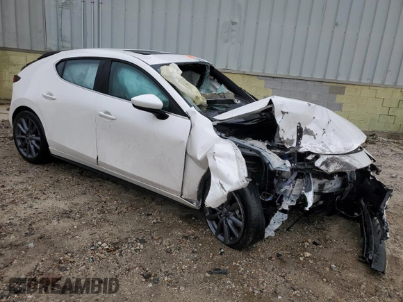 2023 Mazda 3 S Preferred with VIN JM1BPALM1P1609997, listed as a Copart auction lot 49147615 with Not provided miles and Non repairable. Bid and sale history available at DreamBid. Image 4.