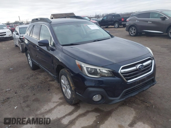 2018 Subaru Outback Premium with VIN 4S4BSAFC7J3375695, listed as a IAAI auction lot 41755172 with 99,458 mi miles and . Bid and sale history available at DreamBid. Image 1.