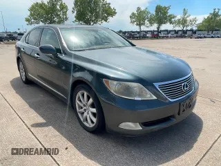 2007 Lexus LS 460 with VIN JTHBL46F275018658, listed as a Copart auction lot 54719195 with 234,703 mi miles and Clean Title. Bid and sale history available at carsss.com. Image 1.