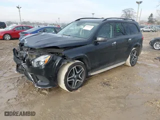 2017 Mercedes-Benz GLS with VIN 4JGDF7DE8HA788641, listed as a IAAI auction lot 41664587 with 156,707 mi miles. Bid and sale history available at carsss.com. Image 20.