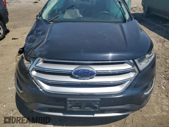 2017 Ford Edge Titanium z VIN 2FMPK4K81HBB56007, wystawiony jako Copart lot #53560635 z przebiegiem 87 552 mil mil oraz Czysty tytuł • Clean title. Historia ofert i sprzedaży dostępna na DreamBid. Obrazek 12.
