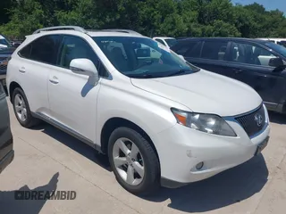 2010 Lexus RX 350 with VIN 2T2BK1BA4AC038283, listed as a IAAI auction lot 42522693 with 119,934 mi miles and . Bid and sale history available at DreamBid. Image 1.