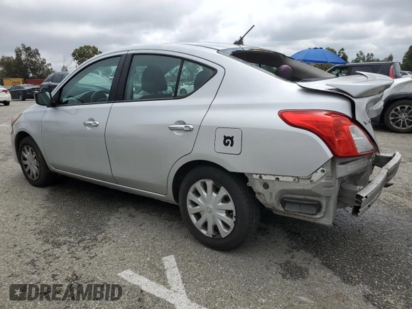 2015 Nissan Versa SV with VIN 3N1CN7APXFL852437, listed as a Copart auction lot 55702425 with 100,021 mi miles and Salvage title. Bid and sale history available at DreamBid. Image 2.