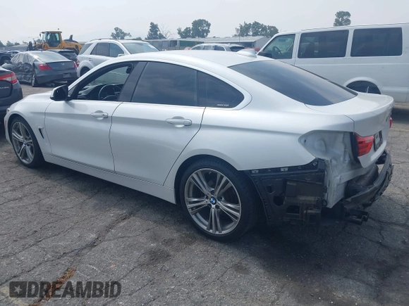 2017 BMW 4 Series 430i with VIN WBA4F7C54HG437984, listed as a IAAI auction lot 42429305 with 112,591 mi miles and . Bid and sale history available at DreamBid. Image 3.