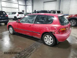 1995 Honda Civic z VIN 2HGEH3382SH523067, wystawiony jako Copart lot #57916325 z przebiegiem 254 937 mil mil oraz Czysty tytuł • Clean title. Historia ofert i sprzedaży dostępna na DreamBid. Obrazek 2.